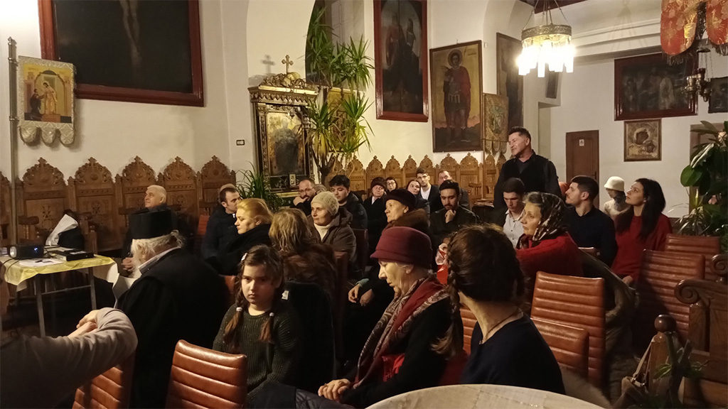 7 cuvinte proiectie biserica toma cozma